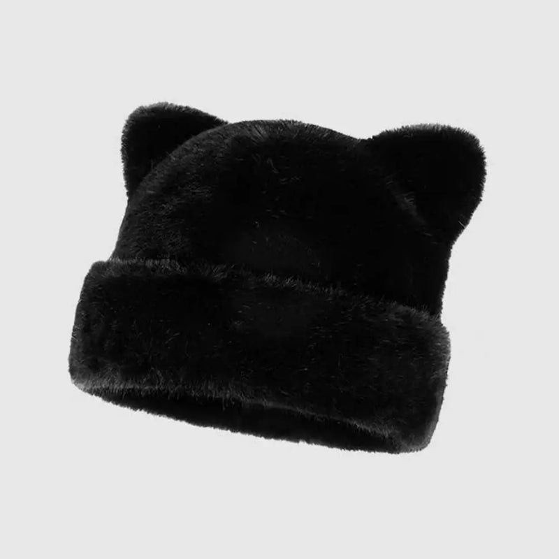 Sterling Fluffy Fur Faux Fur Winter Hat™  With Cat Ears