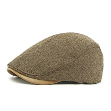 Sterling 98 Newsboy Flat Cap™ In Polyester With Solid Finish