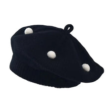 Sterling Amelie Baby Knit Beret™ with Plush Pom