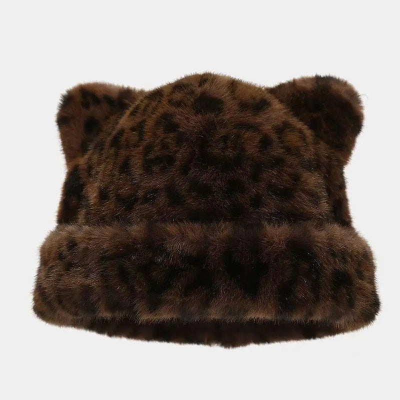 Sterling Fluffy Fur Faux Fur Winter Hat™  With Cat Ears