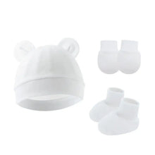 Sterling™ Newborn Bow Beanie and Mittens Set