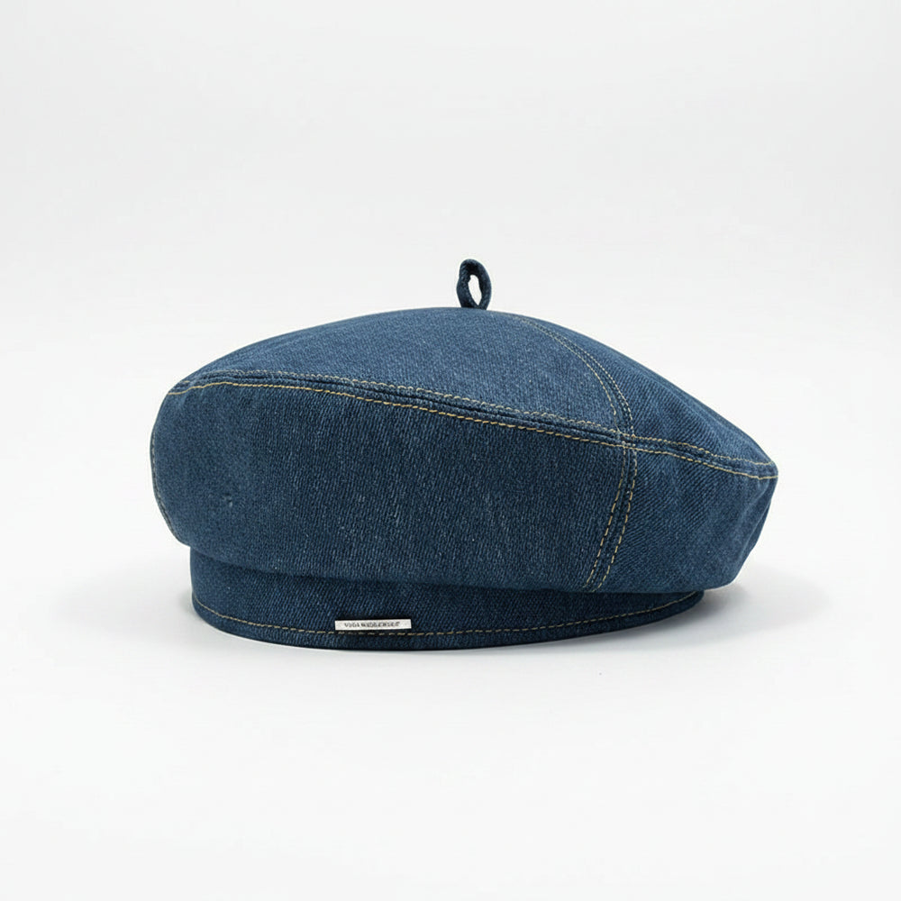 Sterling M526 Denim Look Beret with Metal Accent™