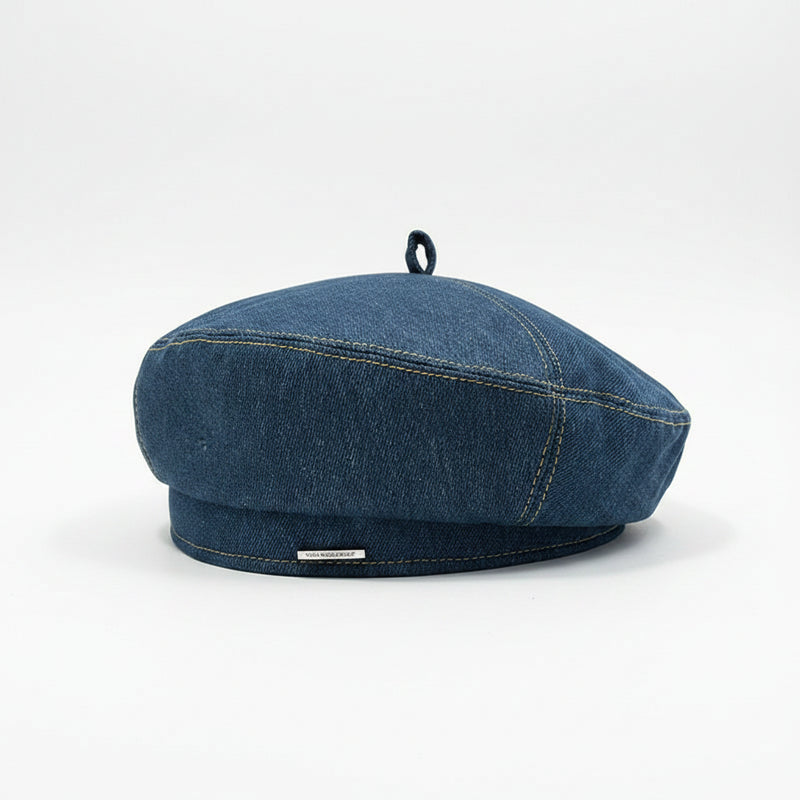 Sterling M526 Denim Look Beret with Metal Accent™