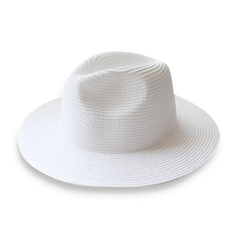 Sterling Riviera™ Straw Fedora Leather Band