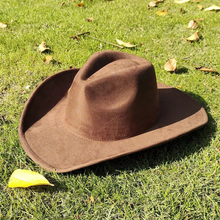Sterling Classic Suede Western Cowboy Fedora Hat™ Pinched Crown