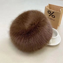 Sterling Plush Faux Fur Winter Hat With Wide Brim