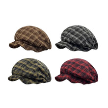Sterling Painter Beret™ Contrasting Plaid Compact Crown