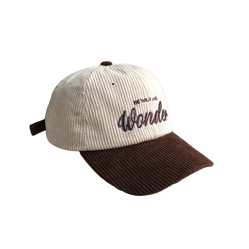Sterling™ Corduroy Baseball Cap With Wonder Embroidery