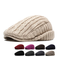 Sterling Knitted Beret Round™ Knit Painter Cap Soft Brim
