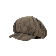 Sterling Korean Retro Newsboy Cap™ Plaid Denim Soft Octagonal Crown