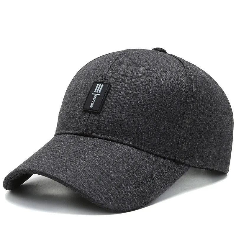 Sterling Night Core™ Classic Fabric Cap Minimal Badge Edition