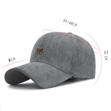 Sterling Woven Baseball Cap With Metal Bow Detail