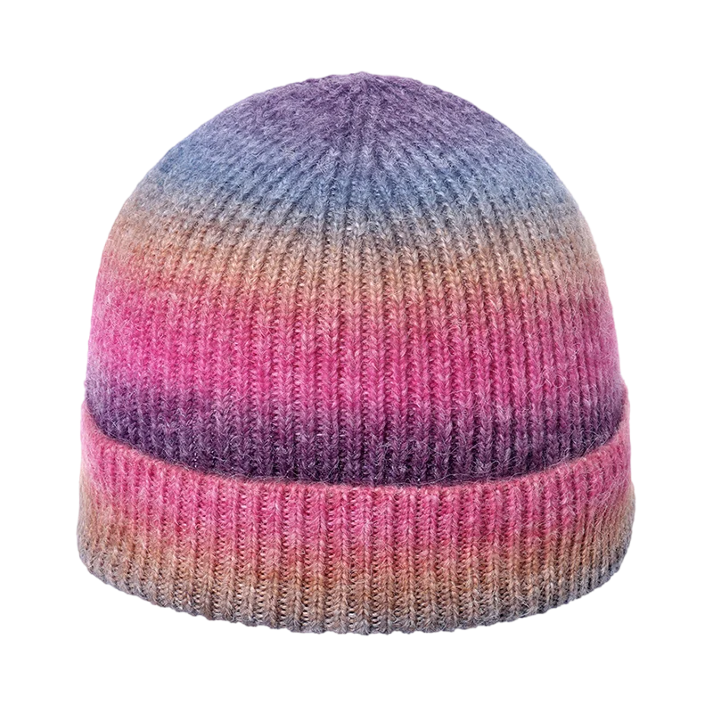 Sterling Gradient Knit Beanie - Lightweight Winter Cap™