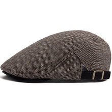 Sterling Herringbone Vintage™ Newsboy Fabric Adjustable