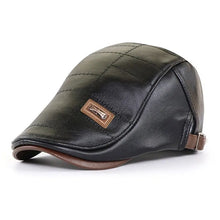Sterling Retro PU Faux Leather Newsboy Cap™ — Sterling Hat Company