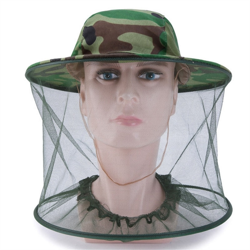 Sterling Bug Shield Sun Cover Camping Hat™ Wide Brim Mesh Guard