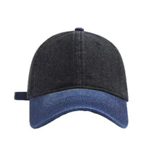 Sterling Riverton Baseball Cap™ Three Panel Cotton Color Block Letter Detail