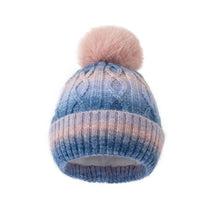 Sterling Aurelia Multicolor Knit Beanie™ with Pompom