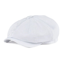 Sterling VL003 Cotton Newsboy Cap™   With Eight Panel Button Crown