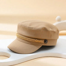 Sterling Double-Layered Rope Anchor Hook Polyester Newsboy Cap™