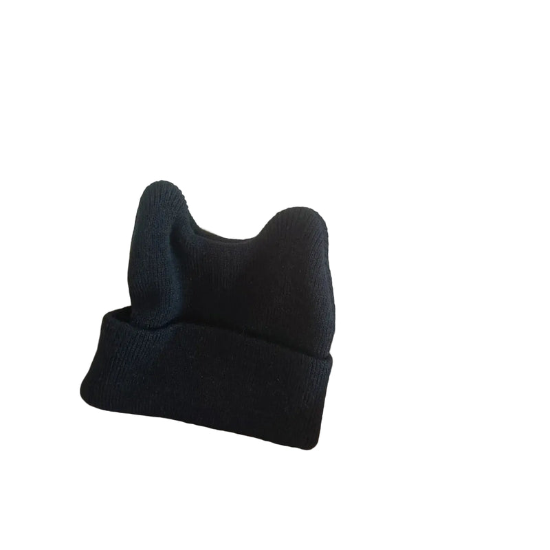 Sterling™ Baby Knit Beanie with Ribbed Design & Bear Ears