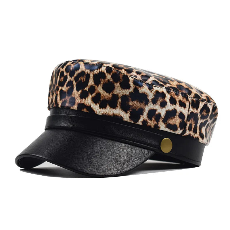 Sterling™ Kids Plush Baseball Cap With Leopard Print