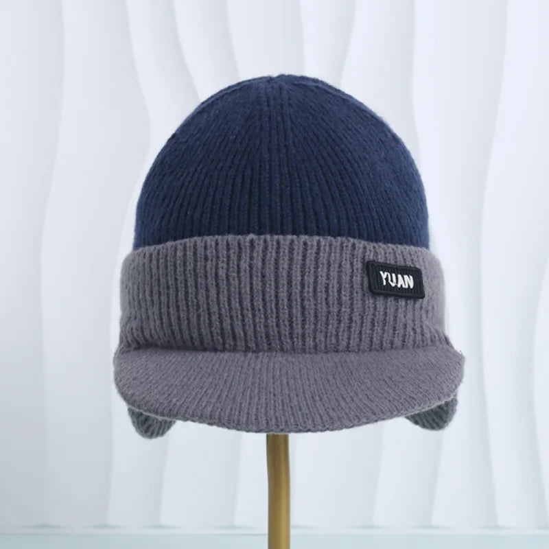 Sterling Thermal Knit Baseball Cap With Fleece Ear Flaps