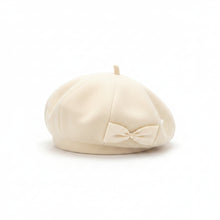 Sterling™ Mireya Wool Painter Beret With Bow Detail