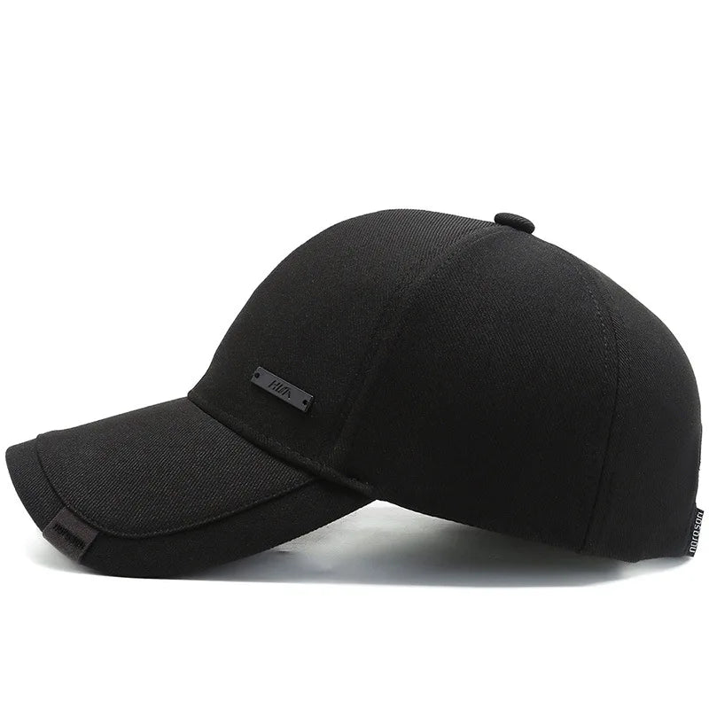 Sterling Hua Label Polyester Baseball Cap™ With Adjustable Back Closure