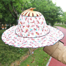 Sterling Foldable Bamboo Hat™ Wide Brim Bamboo Cord Detail