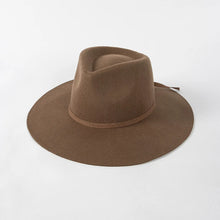 Sterling Wool Fedora Hat™ With Wide Brim And Ribbon Bow