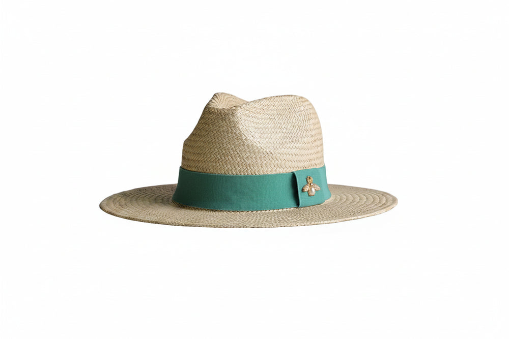 Sterling Bee Woven Sisal Sun Hat™ With Structured Fedora Crown