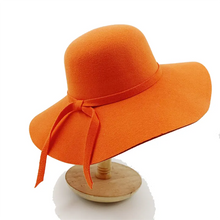Sterling Wide Brim Fedora Hat™ Elegant Allure Felt Band