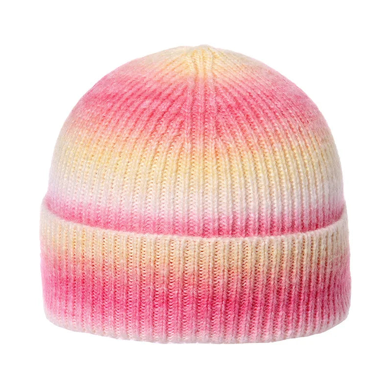 Sterling Gradient Knit Beanie - Lightweight Winter Cap™