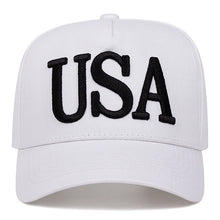 Sterling USA Embroidered Baseball Cap™ Fabric Curved Visor