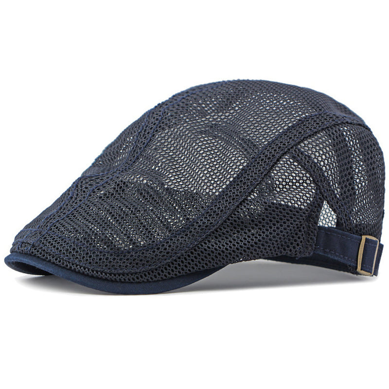 Sterling Brevin Flat Cap™ Breathable Mesh Short Brim