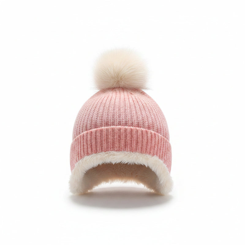 Sterling Marlow Gradient Knit Toddler Bonnet with Pom Pom™
