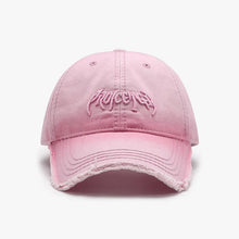 Sterling™ Adjustable Cotton Baseball Cap With Raised Letter Embroidery