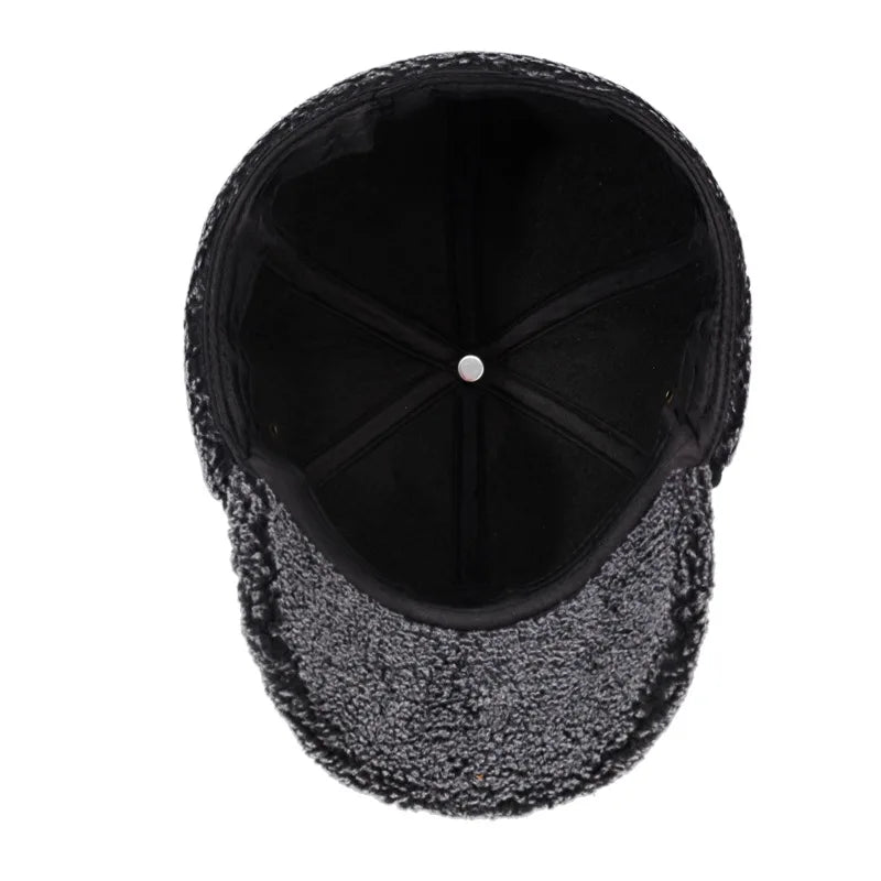 Sterling™ Fleece Earflap Baseball Cap with Fold Down Coverage