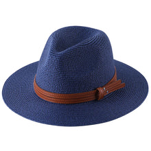 Sterling Ivory Coast™ Straw Fedora Buckle Band