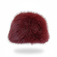 Sterling Plush Faux Fur Winter Hat With Wide Brim
