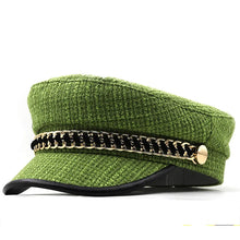 Sterling Octagonal Chain™ Duckbill Cap Flat Top Detail