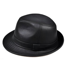 Sterling Trilby Hat™ Leather Short Brim Timeless Style