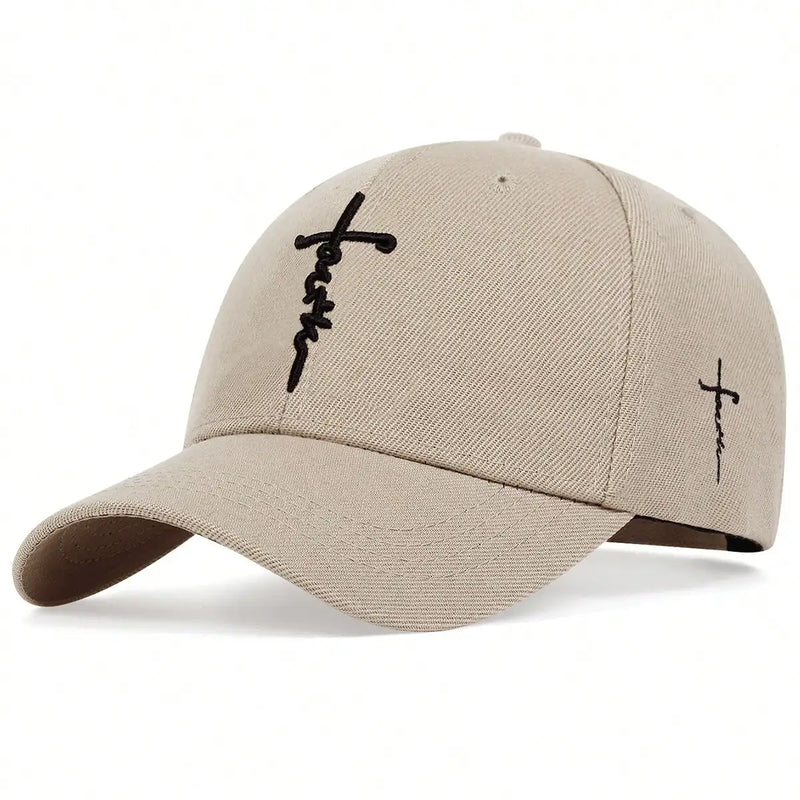Sterling Faith Embroidery Baseball Cap™ Cotton Snapback Stitch