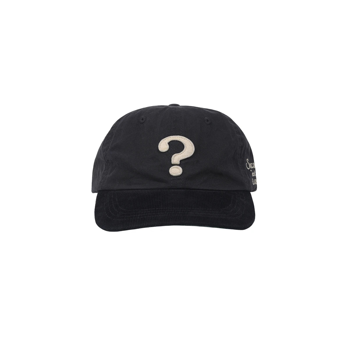 Sterling Question Mark Washed Cotton Dad Cap™ With Corduroy Brim