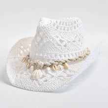 Sterling White Tide™ Cowboy Straw Hat Shell Accent