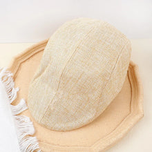Sterling Marlowe Painter Beret Linen Blend Adjustable Solid Cap™