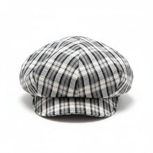 Sterling Mirelle Plaid Beret™ Soft Brim Octagonal Crown