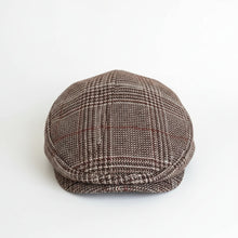 Sterling Casual Plaid Newsboy Cap™ Polyester Tweed Adjustable Fit