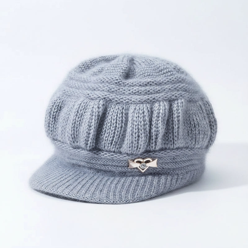 Sterling™ Maren Knitted Wool Winter Hat With Soft Ear Coverage